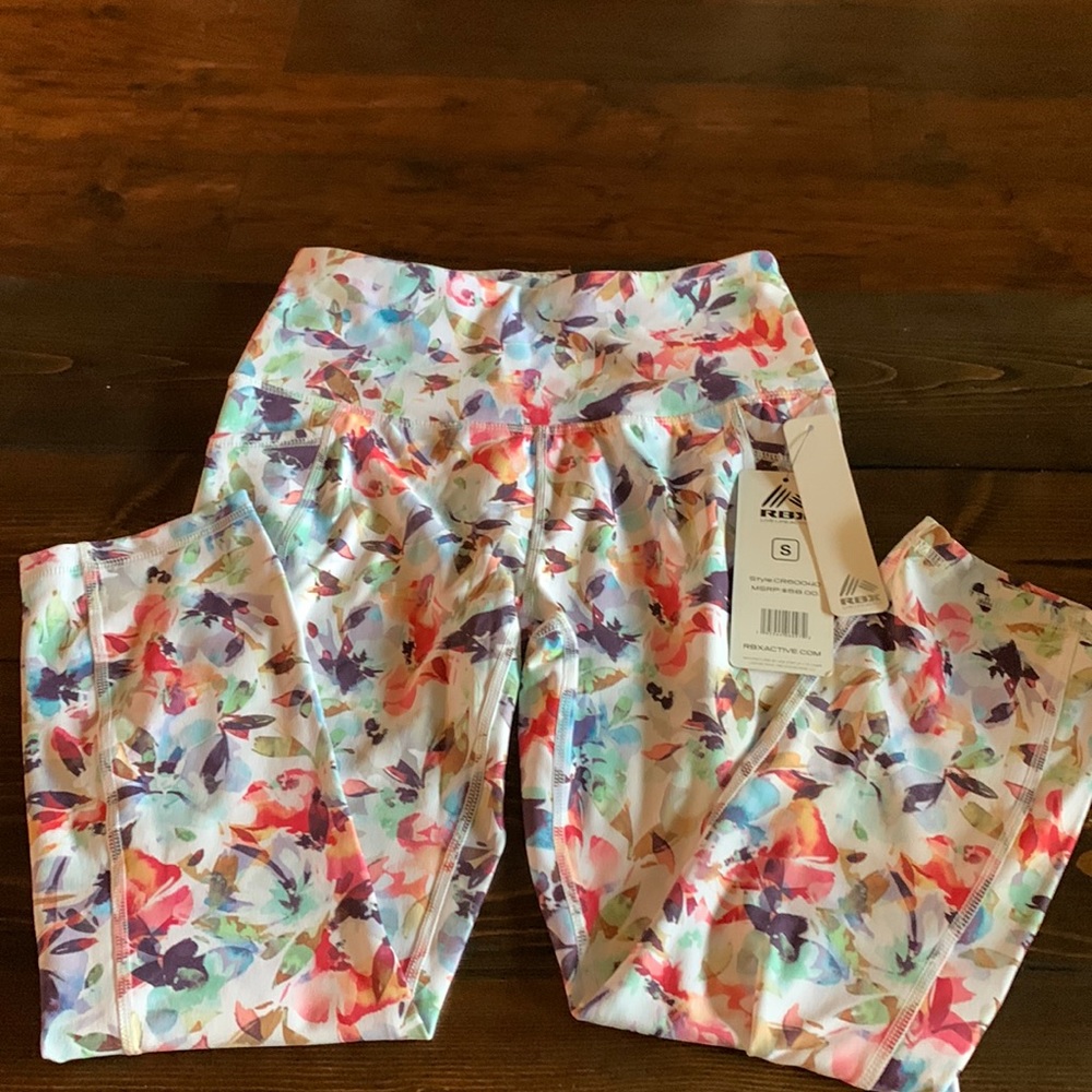 RBX S/P capri length legging NWT